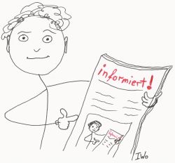 Cartoon zu "informiert!"